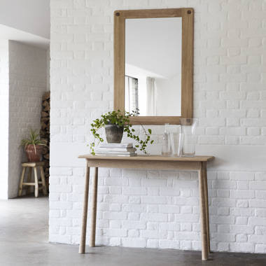 Small scandi store console table